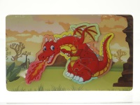 PUZZLE DREWNIANE ; MIX WZORÓW; wym. 18x30cm ; PPB ; 120 ; EAN: 