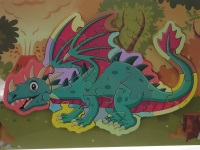PUZZLE DREWNIANE ; MIX WZORÓW; wym. 18x30cm ; PPB ; 120 ; EAN: 