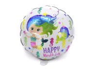 BALONY PARTY ZESTAW PODWODNY ŚWIAT ; Balony napełnia się powietrzem. Nie będą unosić się po napełnieniu helem ; wym. 23x16,5cm; PPB ; 500 ; EAN: 